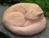 F. de Magneval - Renard endormi