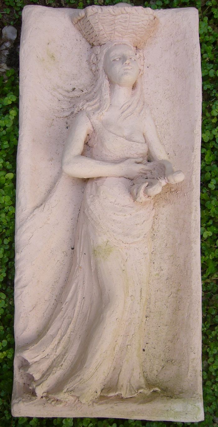 F. de Magneval - Nymphe à la lyre